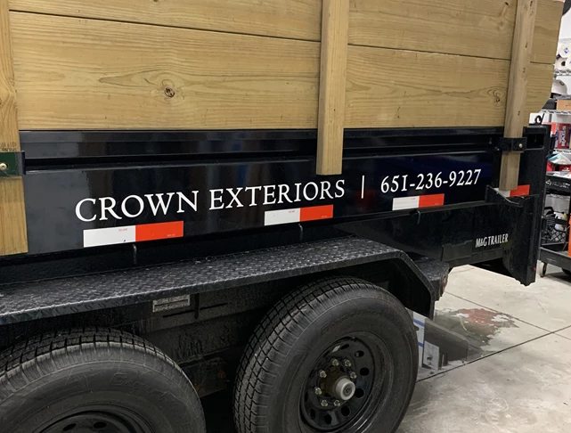 Trailer Graphics and Cut Lettering