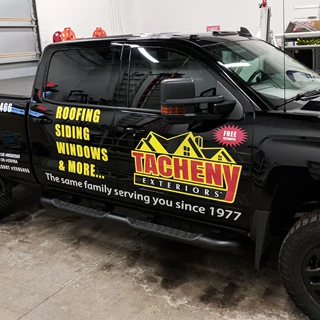 Truck graphic for Tacheny